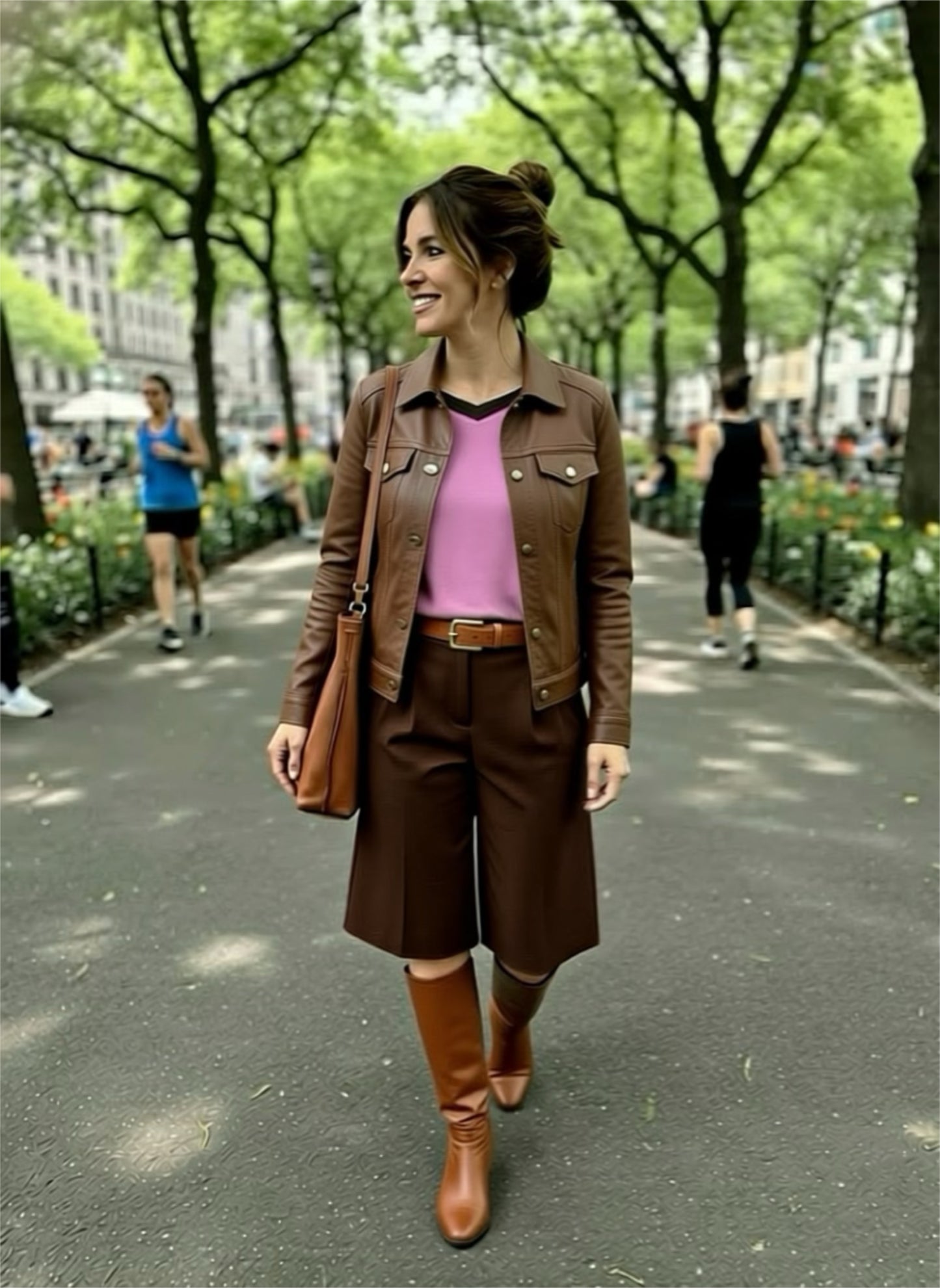 Two-toned, V-neck Premium Tops