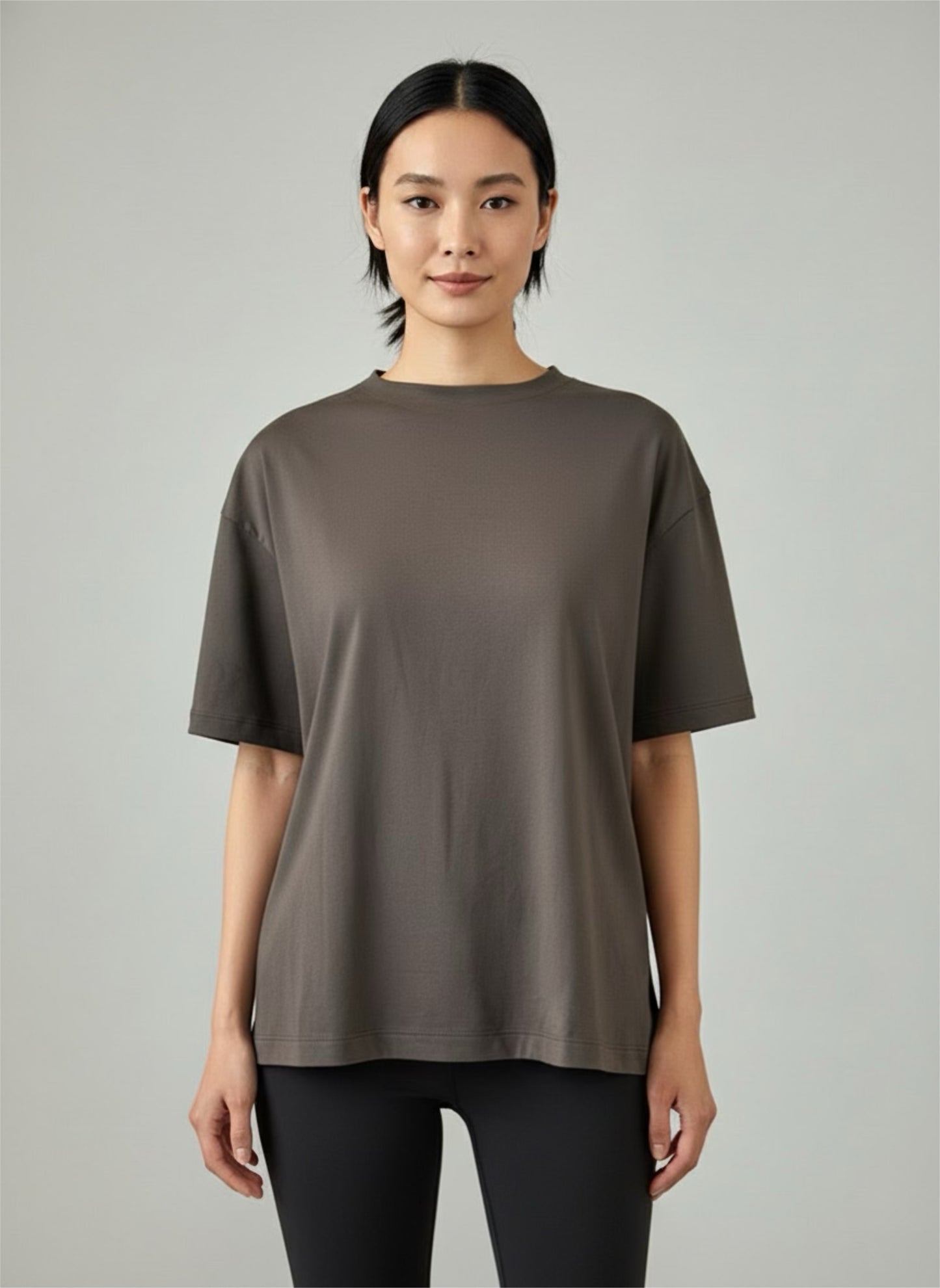 Crew neck Split-Sides Top