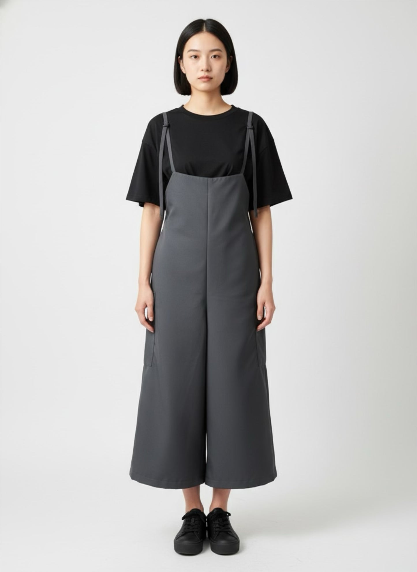 Salopette/Overall/High-Waist Pant
