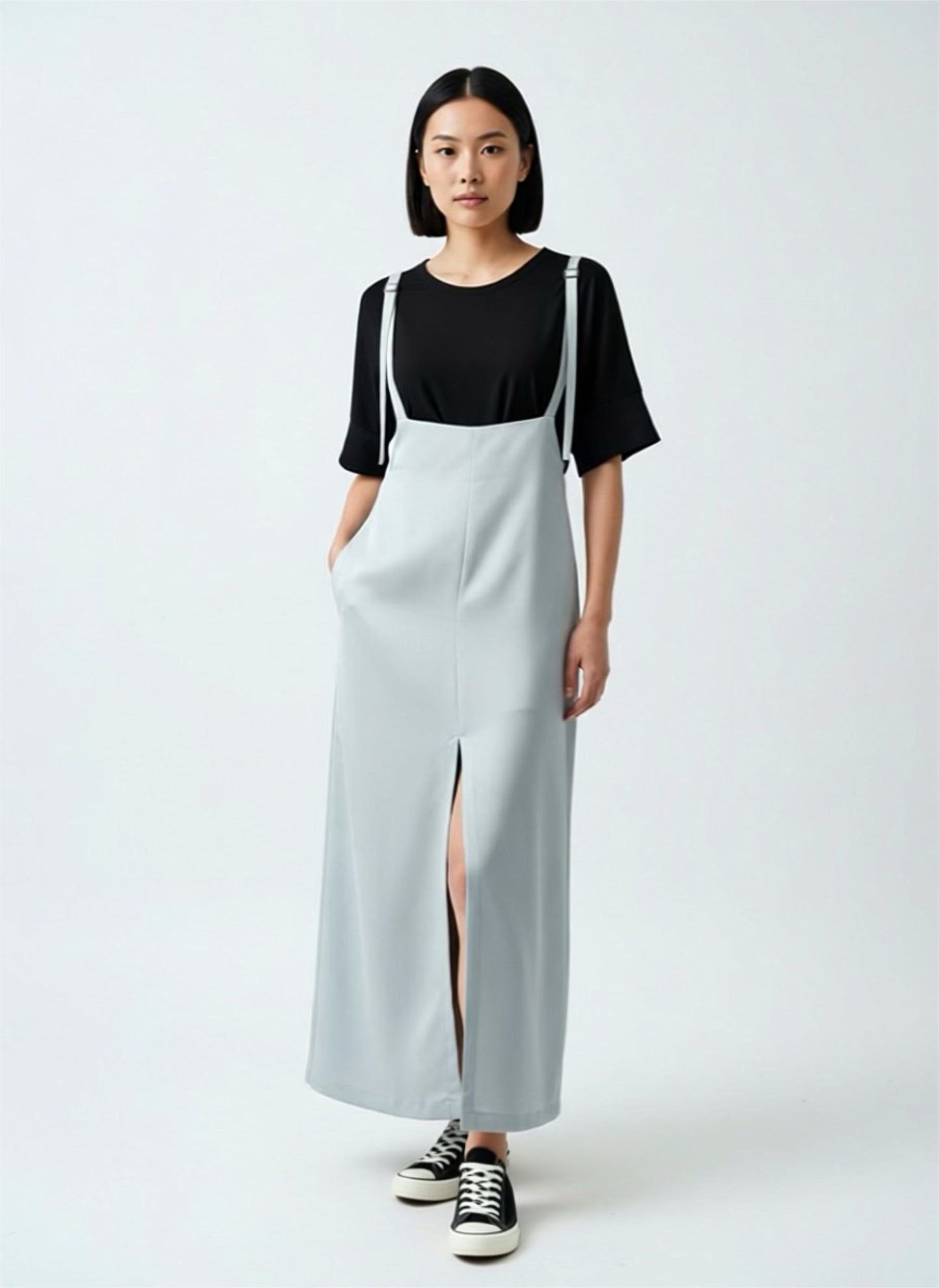 Salopette/Overall/High-Waist Skirt