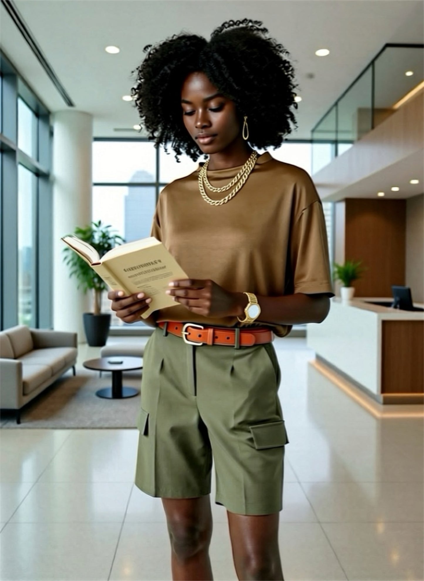 Crew neck Split-Sides Top