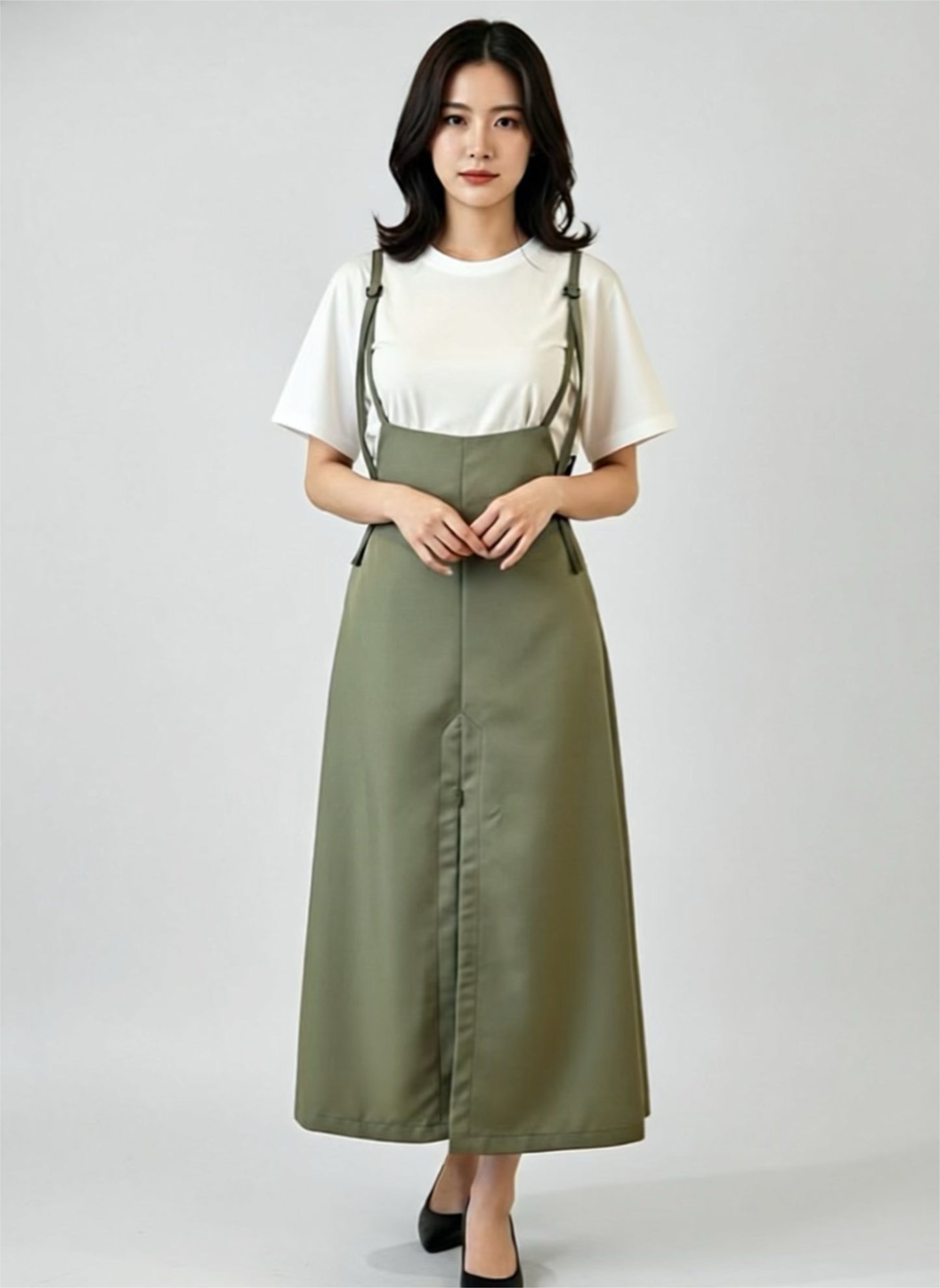Salopette/Overall/High-Waist Skirt