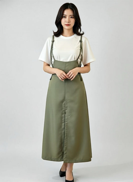 Salopette/Overall/High-Waist Skirt