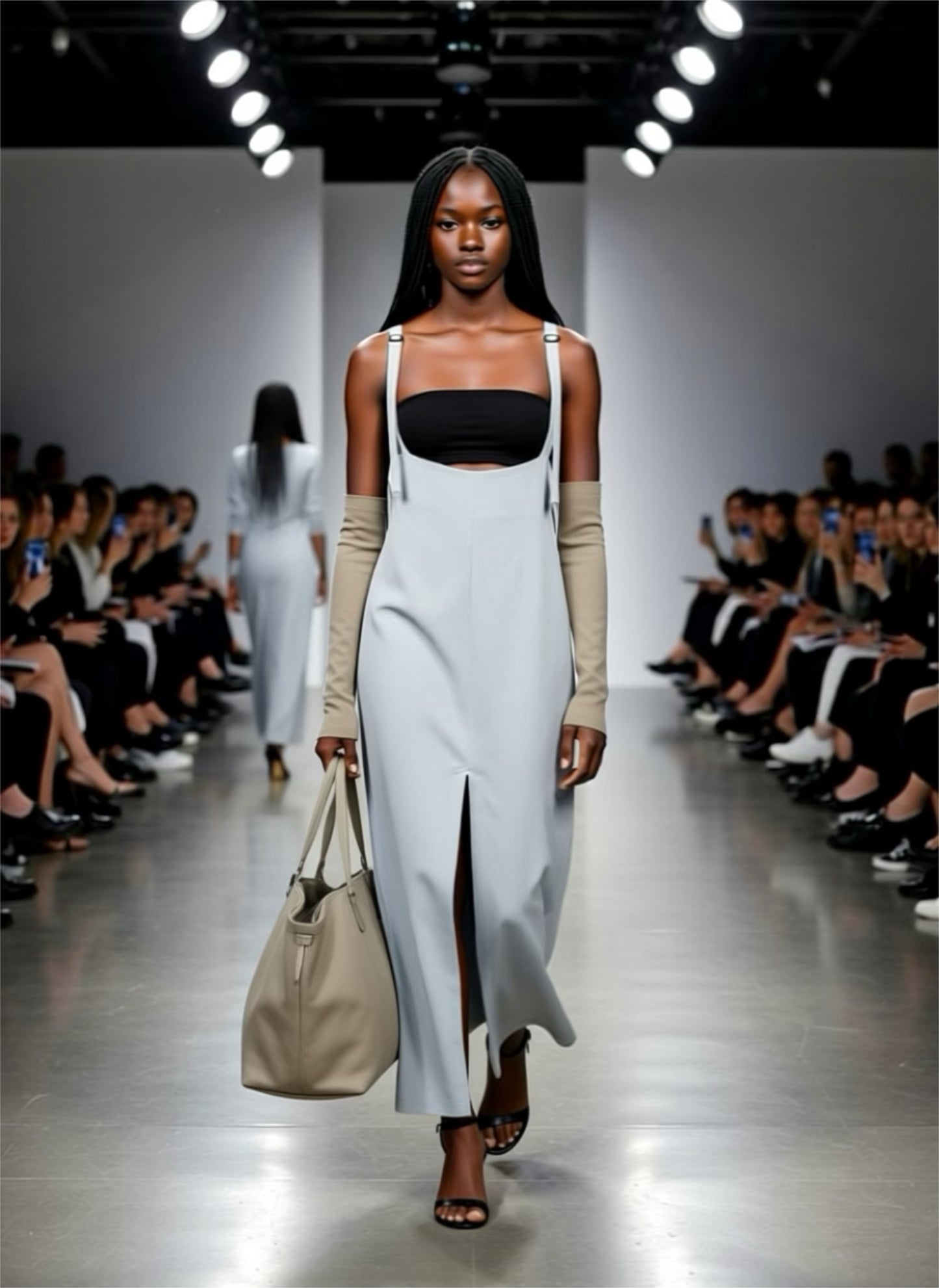 Salopette/Overall/High-Waist Skirt