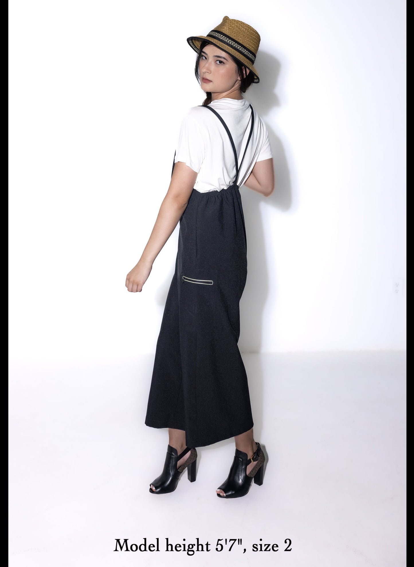 Salopette/Overall/High-Waist Pant